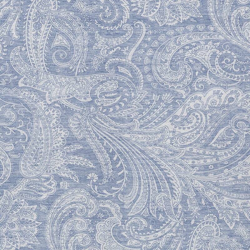 HomeRoots Paisley Transitional Rectangle Outdoor Rug