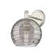 Option Polished Nickel / Light Smoke Deco Swirl