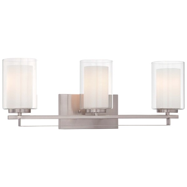 Parsons Studio Brushed Nickel 3 Light Bath Bar By Minka Lavery. Opens flyout.