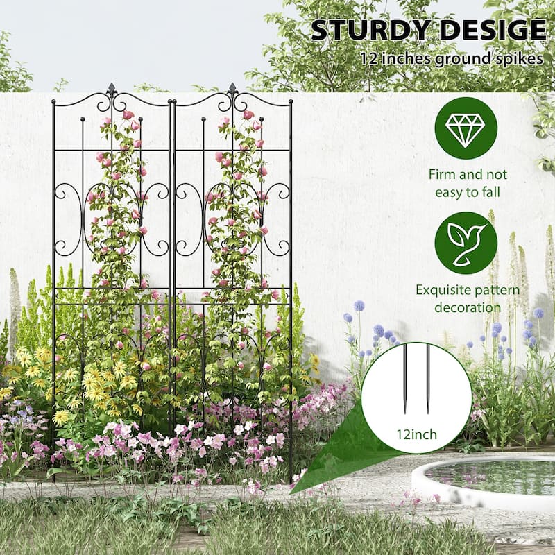 70.5x19.7inch Animal Barrier Fence Decorative Garden Fencing