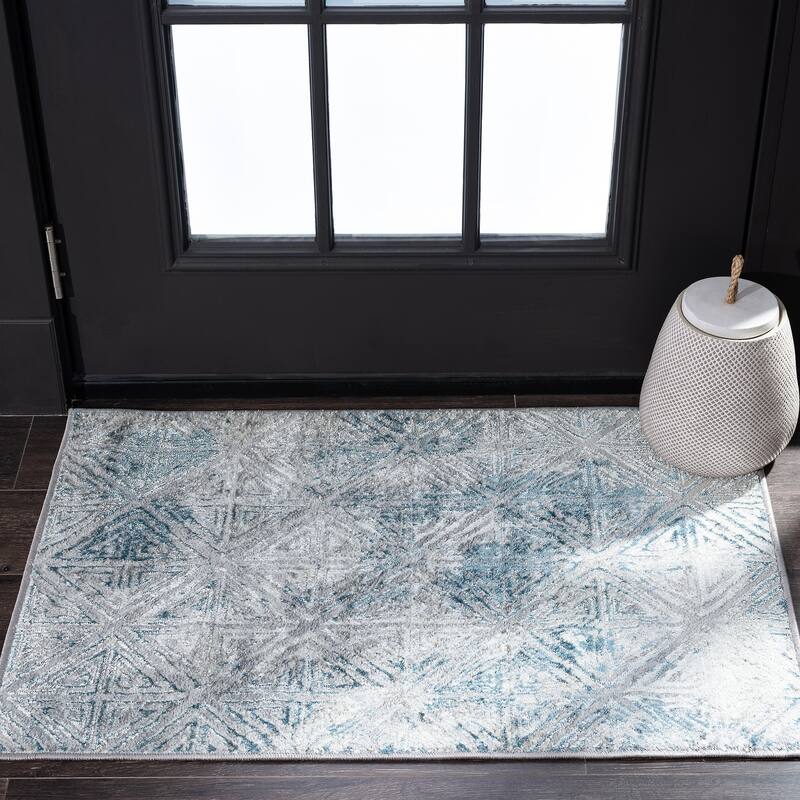 Glory Modern & Contemporary Geometric Indoor Area Rug
