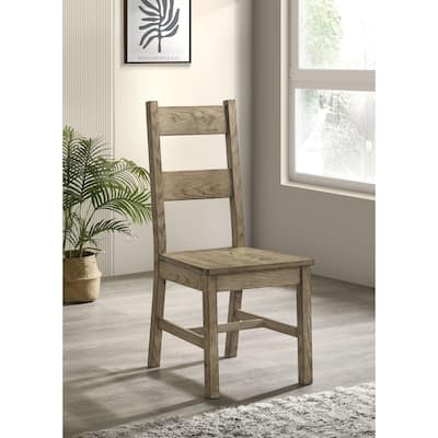 Cardova Solid Wood Dining Side Chair Vineyard Oak (Set of 2)