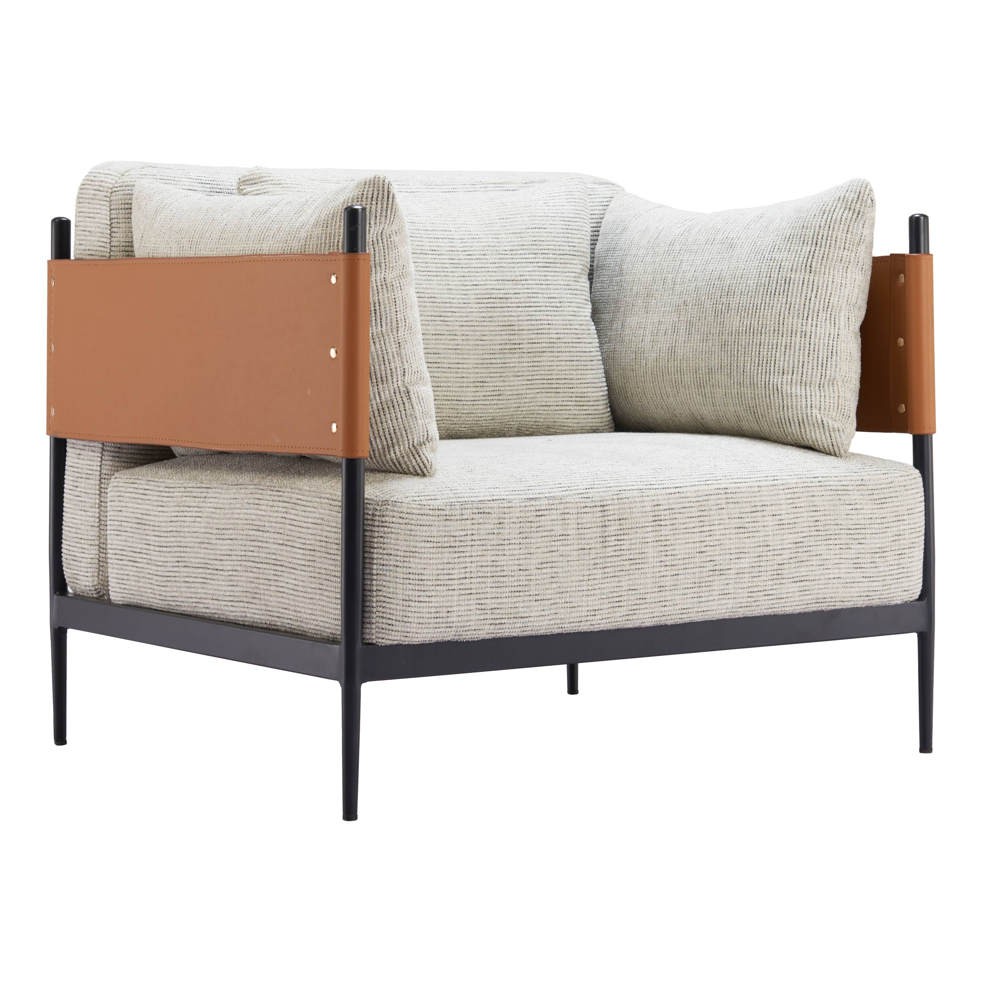 Stirbe Armchair Gray