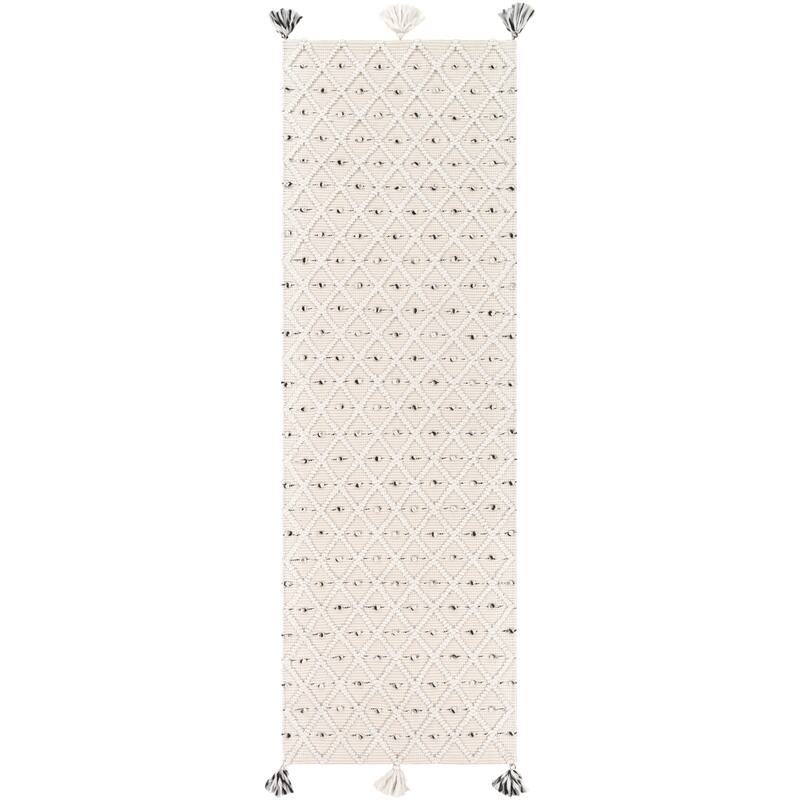 Leslawa Handmade Indoor / Outdoor Moroccan Area Rug