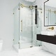preview thumbnail 73 of 97, VIGO Winslow Frameless Sliding Shower Enclosure