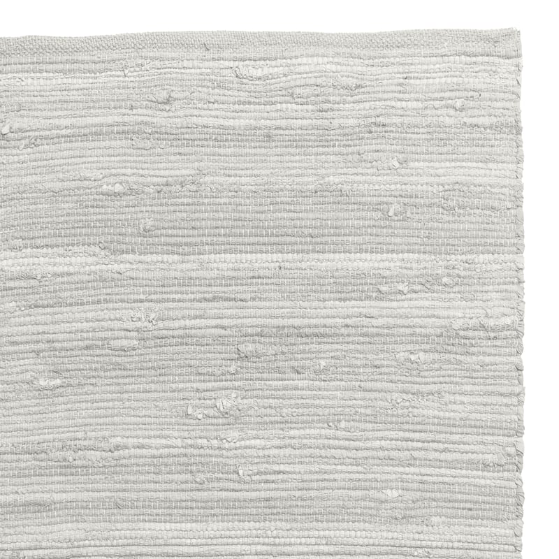 Fabstyles Solid Cotton Handmade Area Rag Rug Living Room, Hallway