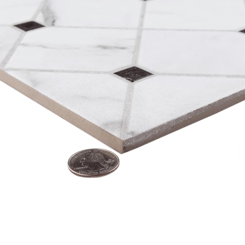 Merola Tile Tuscany Siena 17-3/8" x 17-3/8" Porcelain Floor and Wall Tile