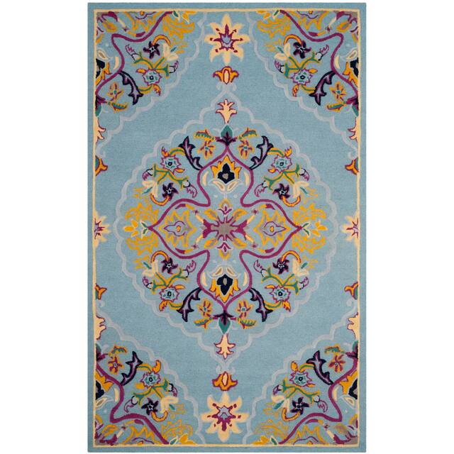 SAFAVIEH Handmade Bellagio Junie Medallion Wool Rug