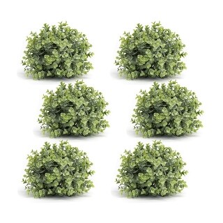 Melrose International Boxwood Sedum Orb (Set of 8) main image 1