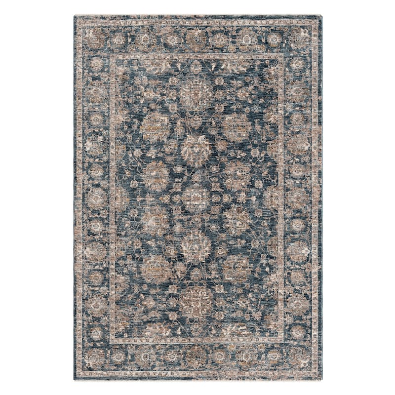 Terra by Obeetee Hampton Persian Blue Rug - Oxford Blue - 3' x 4'11"
