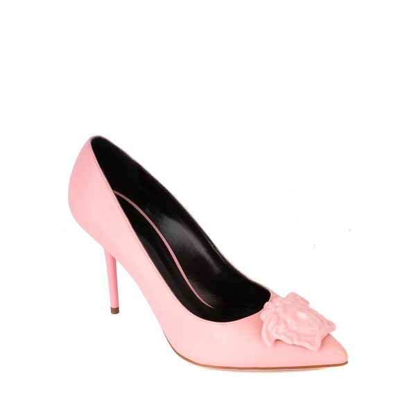 pink versace pumps