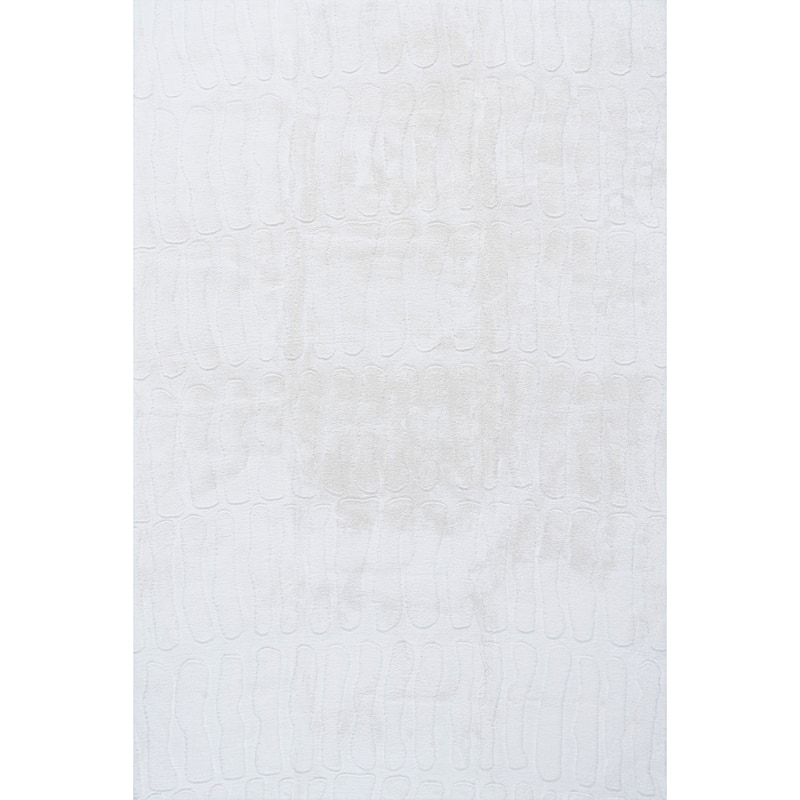 Nuloom Tavina Solid Cloud Washable Area Rug