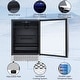 preview thumbnail 4 of 5, 22.7"D 120-Can Capacity Beverage Refrigerator Cooler with Glass Door