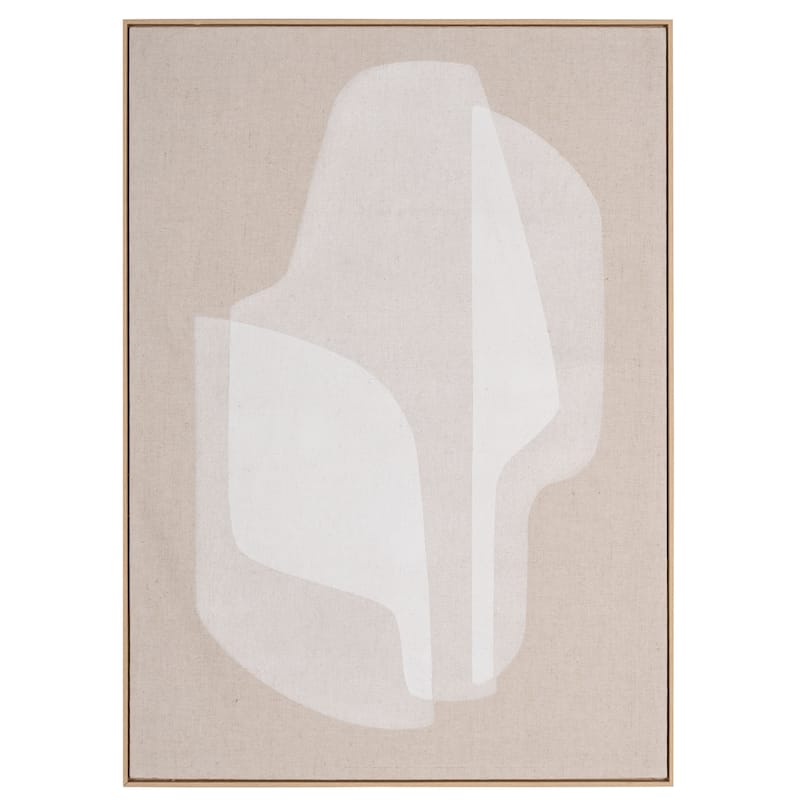 Blanchard, Hand Painted Canvas - Plastic - Brown