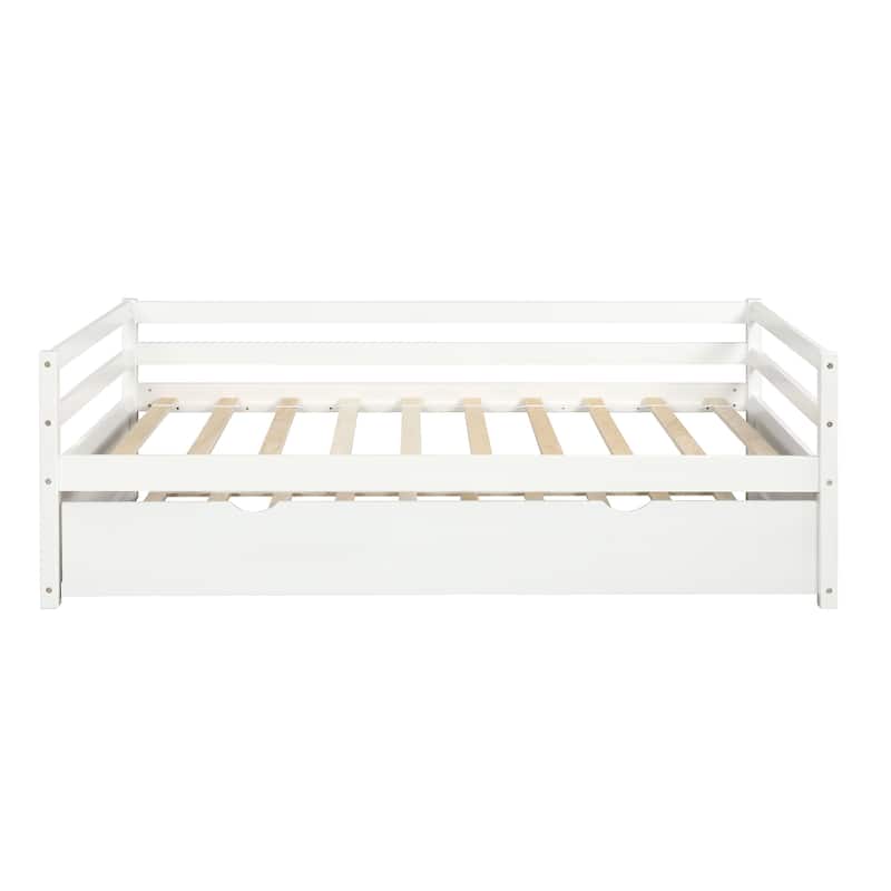 Wood Daybed with Trundle