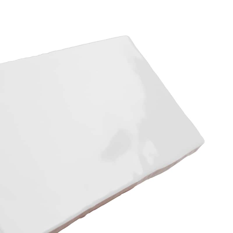 Merola Tile Castillo White 3" x 6" Ceramic Wall Tile