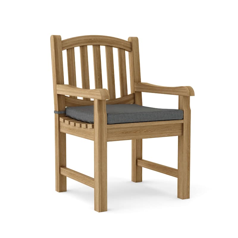 Kingston Teak Outdoor Dining Chair - N/A