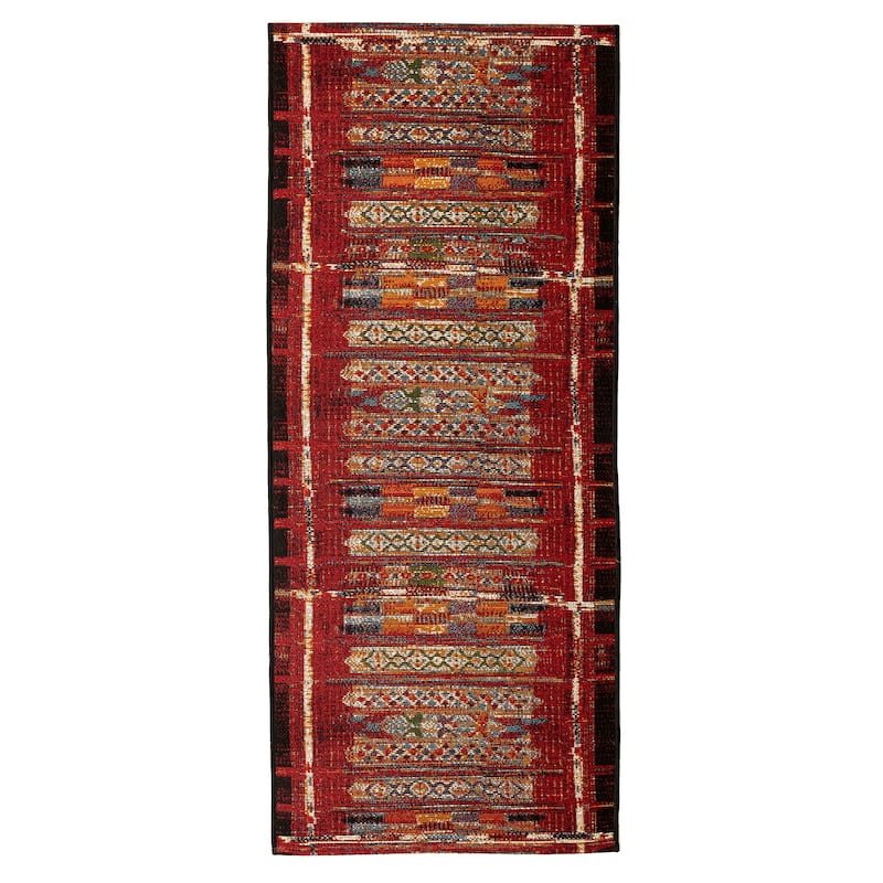 Liora Manne Marina Tribal Stripe Indoor/Outdoor Rug