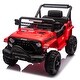 preview thumbnail 25 of 98, Kids 12V Electric Ride-On Truck with Parental Remote, Bluetooth, USB, LED Lights