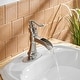 preview thumbnail 4 of 36, Vibrantbath Waterfall Bathroom Sink Faucets Deck Mount Lavatory