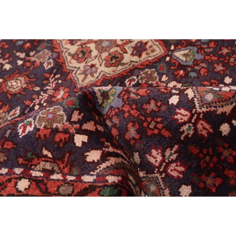 ECARPETGALLERY Hand-knotted Andelz Dark Navy Wool Rug - 3'2 x 9'8