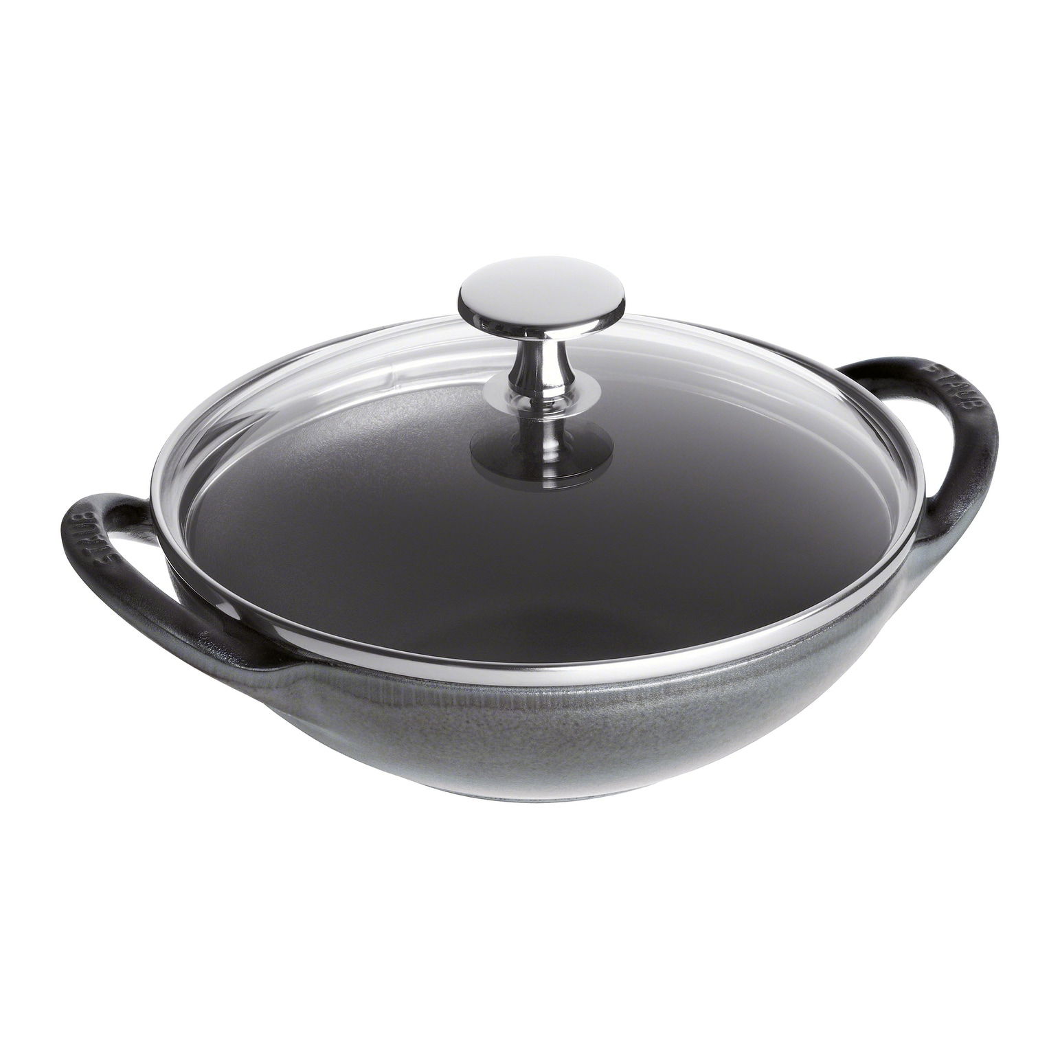 STAUB Cast Iron 0.5-qt Baby Wok