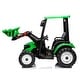 preview thumbnail 23 of 27, 24V Battery Powered Kids Tractor Ride-On with Functional Loader and Digger