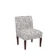 preview thumbnail 34 of 61, Samantha Transitional Button Tufted Slipper Chair