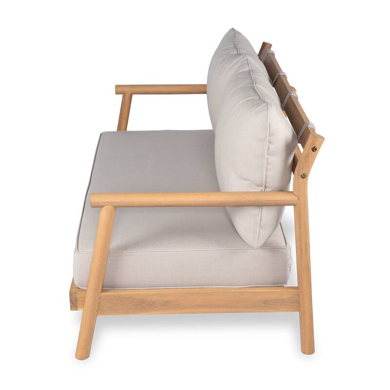 Christopher Knight Home - Delano Outdoor Acacia Wood Patio Set