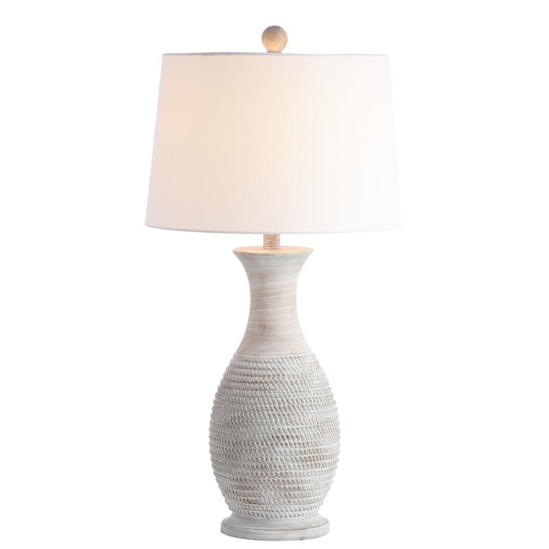 SAFAVIEH Lighting Bentlee Grey 30-inch LED Table Lamp (Set of 2) - 15"W x 15"D x 30"H