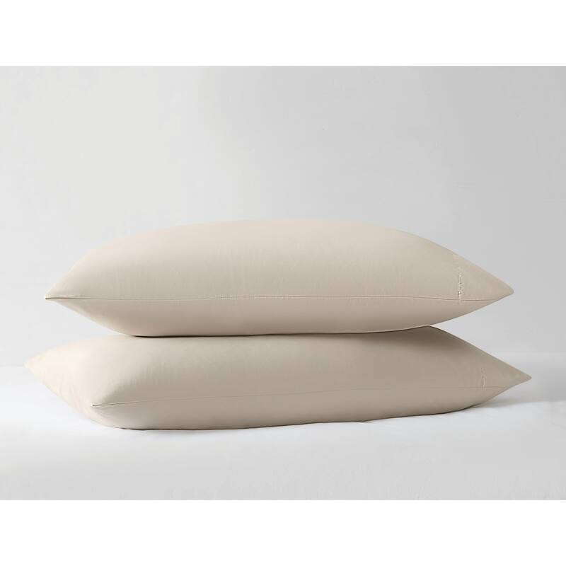 Truly Soft Green Recycled Pillowcase Pair