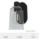 preview thumbnail 11 of 18, Hunter Lochemeade 1 Light Wall Sconce, Damp Rated - Bathroom, Hallway, Bedroom - Modern Farmhouse, Contemporary, Industrial