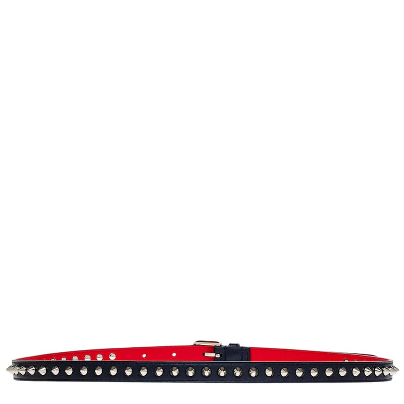 Christian Louboutin Cabata Paris Spike Thin Belt