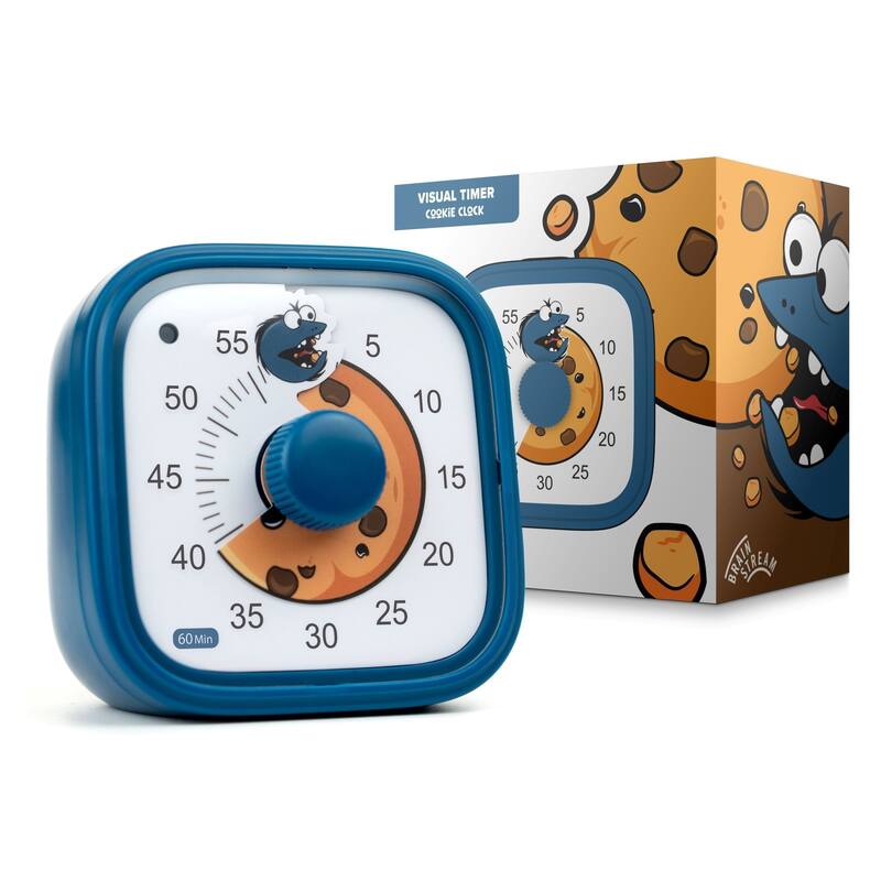 BrainStream Visual Timer - Tick Tock Truck - Blue