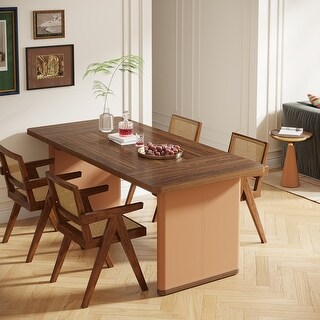 63 inch Rectangular Dining Table for 4-6 People - Bed Bath & Beyond ...