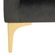 preview thumbnail 5 of 7, SAFAVIEH Couture Brayson Chaise Sectional Sofa - Dark Grey