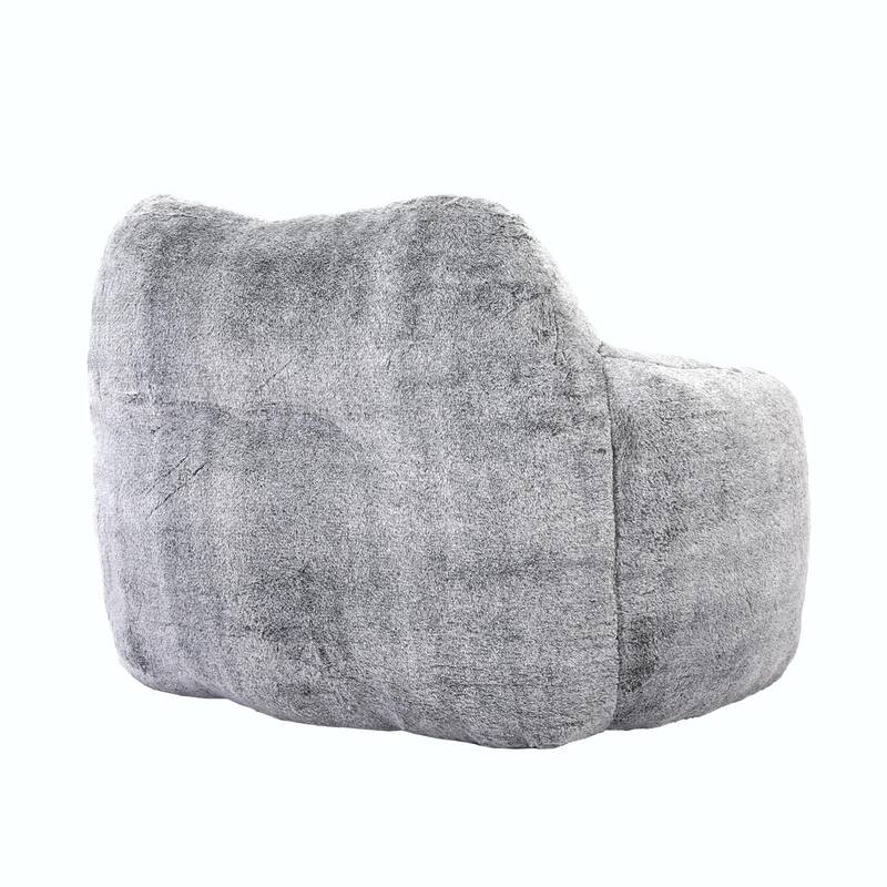 Bean Bag Sofa Chair with Armrests, Stuffed High-Density Foam, Lazy Sofa Comfy Chairs