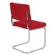preview thumbnail 9 of 16, Breuer Chair Company Aurora Cushion Padded Seat & Cushion Back Cantilever Side Chair w Chrome Frame (Various Upholstery Fabrics)