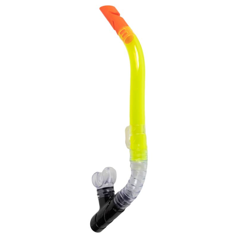 Neon Yellow Sea Searcher Thermotech Mask and Snorkel Set for Youth and Adults