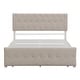 preview thumbnail 32 of 40, Storage Bed Metal Platform Bed with a Big Drawer.