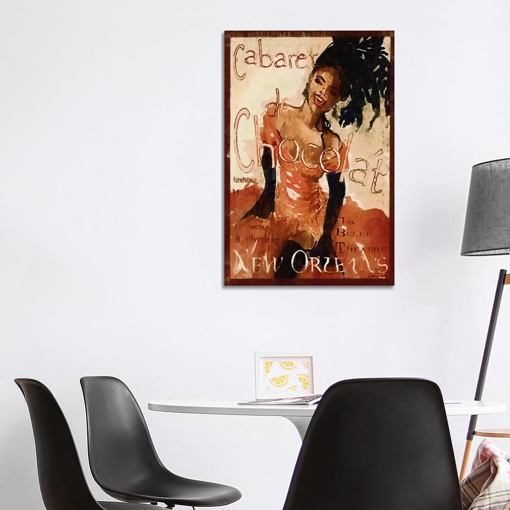 iCanvas "Cabaret Chocolate" by Vintage Apple Collection Canvas Print