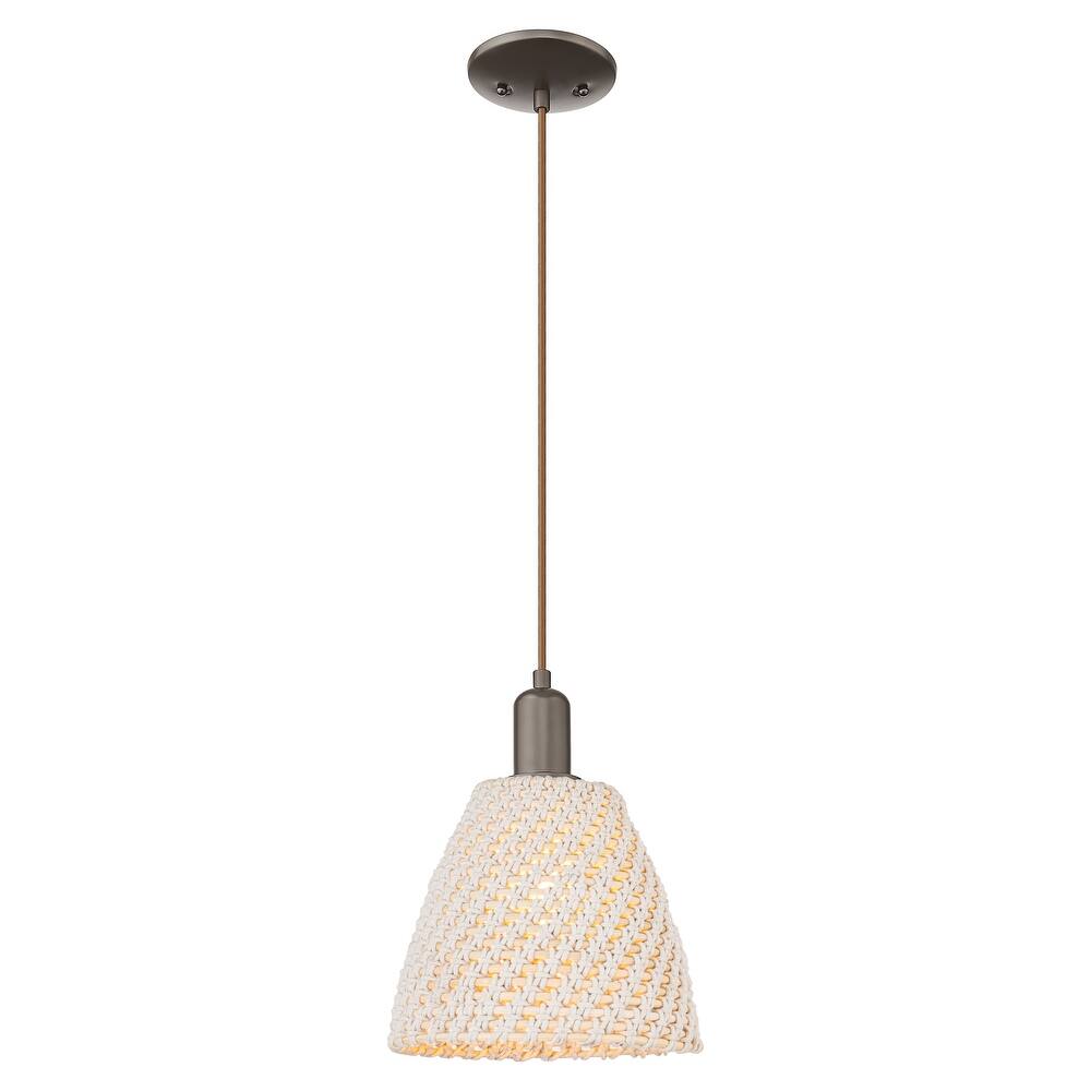 Innovations Lighting Downtown Urban - Natural Ballston Dome - 1 Light 9" Cord Hung Mini Pendant