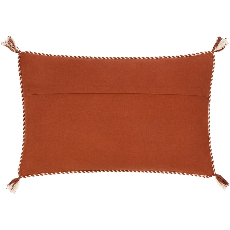 Herman Cottage Braided Tassel Throw Pillow