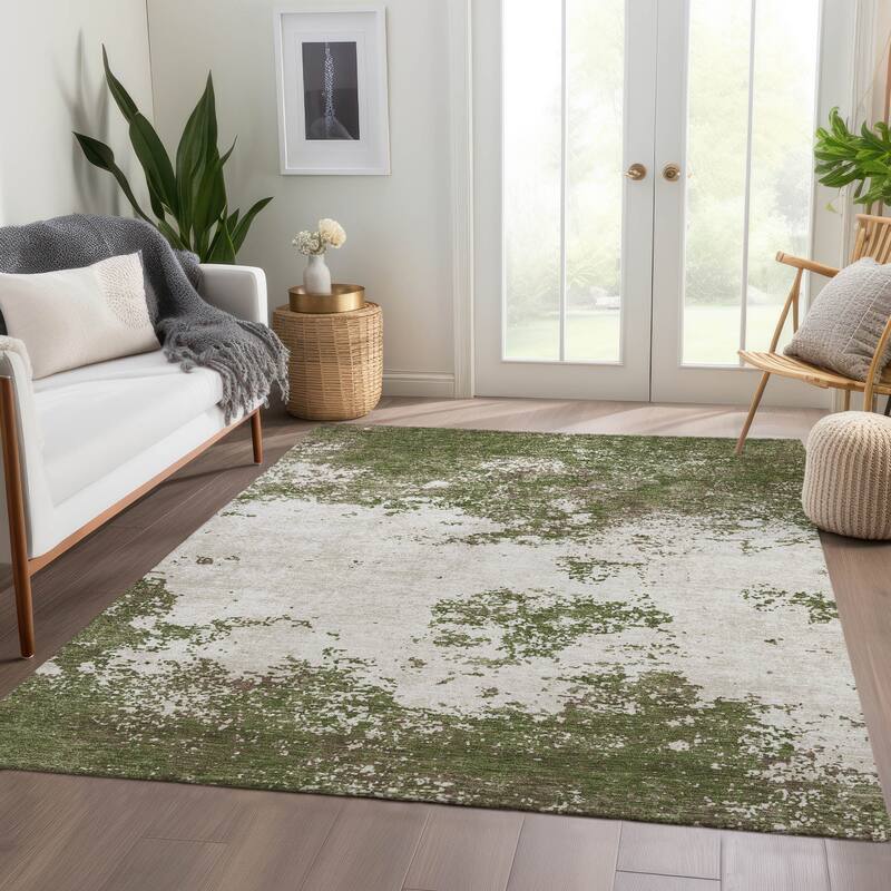 Premium Washable Super Soft Abstract Solid Mayfield Rug