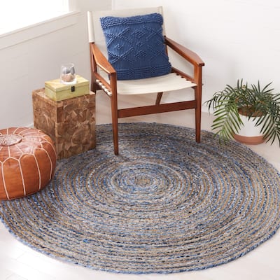 SAFAVIEH Handmade Cape Cod Marget Boho Coastal Jute Rug