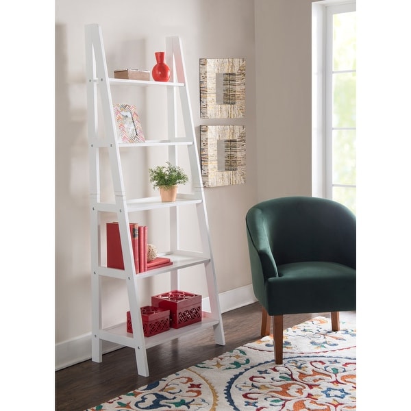 Freya 5 tier Ladder Bookshelf On Sale Bed Bath Beyond 31302855