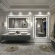 preview thumbnail 97 of 156, UL Certified Black Metal Framed LED Front Light and Backlit Anti-Fog Wall Bathroom/ Vanity Mirror