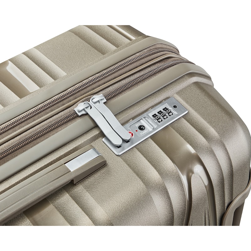 Luggage Sets 4 Piece with Spinner Wheel, Hardside Suitcase Set with TSA Lock, Expandable Luggage for Men and Women Travel