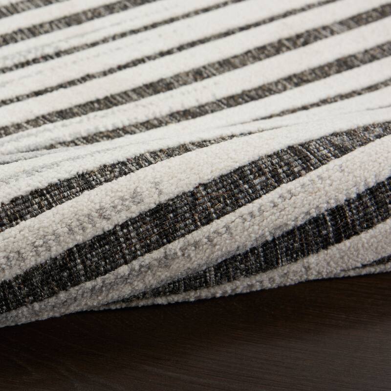 Nourison Calobra Traditional Geometric Stripe Indoor Outdoor Striped Area Rug