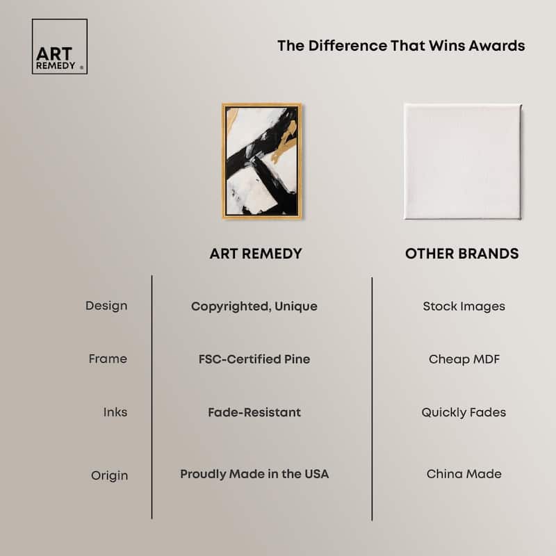 Dichotomy II Canvas by Art Remedy